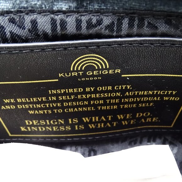 KURT GEIGER LONDON Mini Brixton Velvet Shoulder Bag - Picture 9 of 11